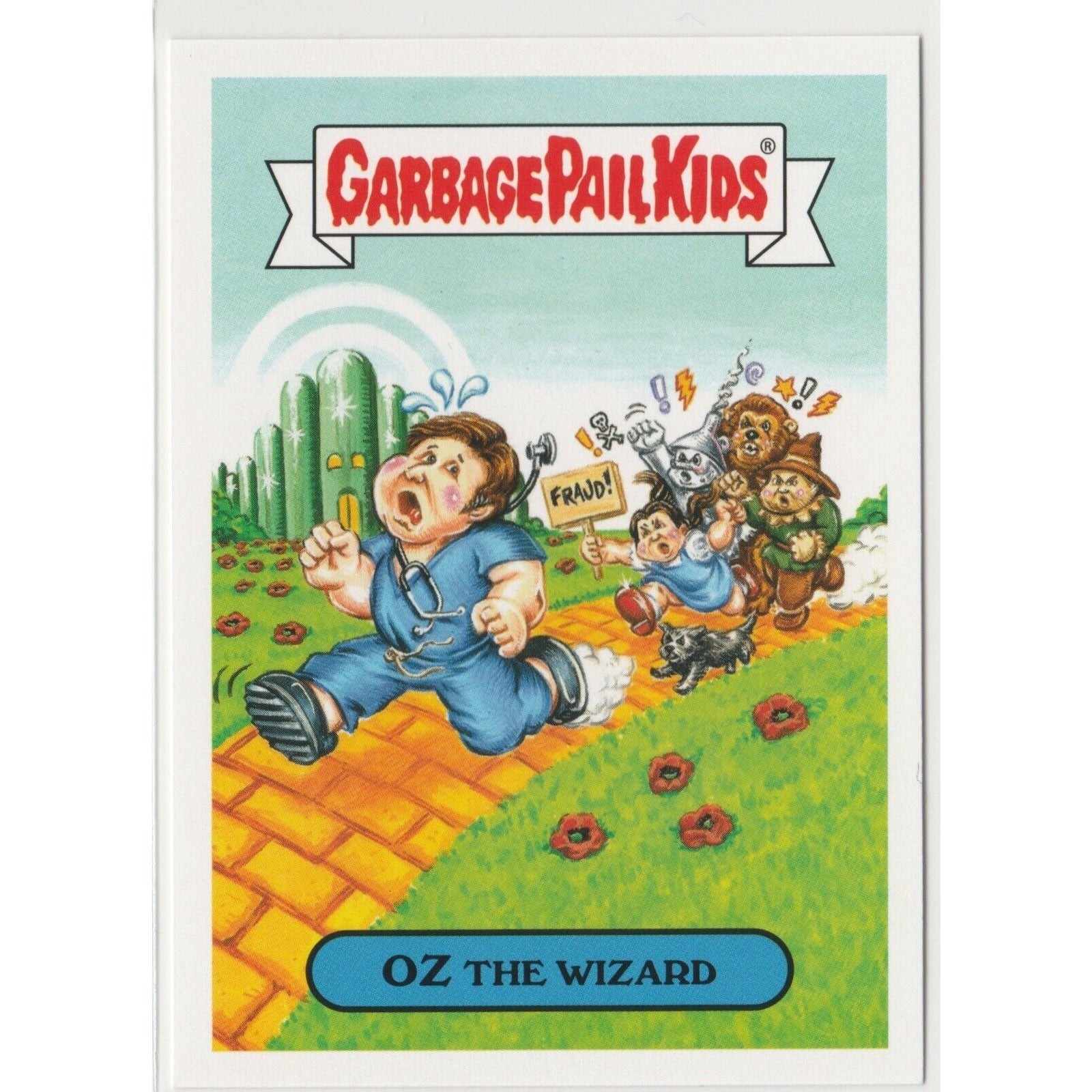 Oz the Wizard #1a Garbage Pail Kids GPK