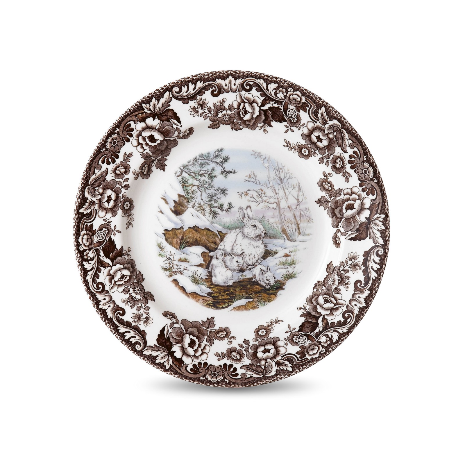 Spode Woodland Snowshoe Rabbit 8