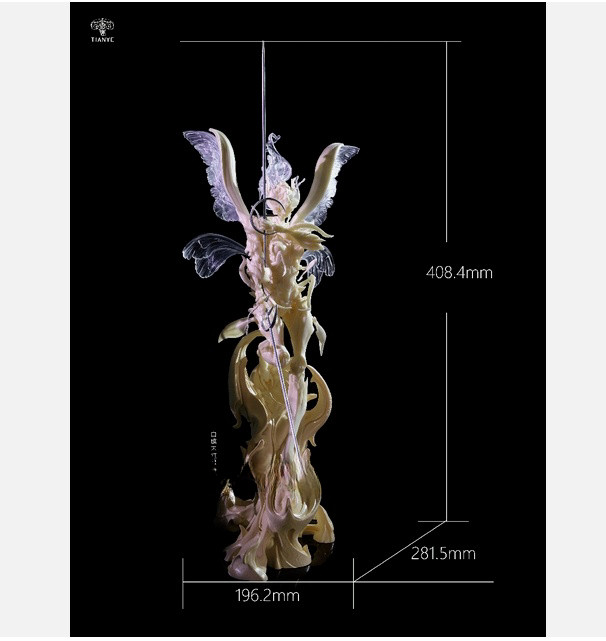 Tianye Studio Insect Man Series Karan Unpainted GK Figure Model In Stock