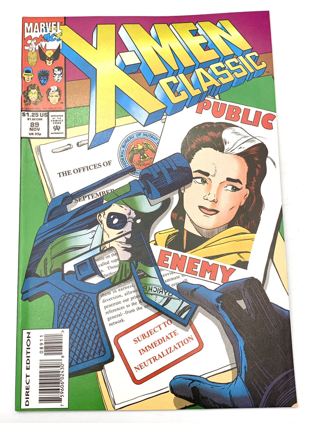 X-Men Classic #89 (Nov. 1993, Marvel)