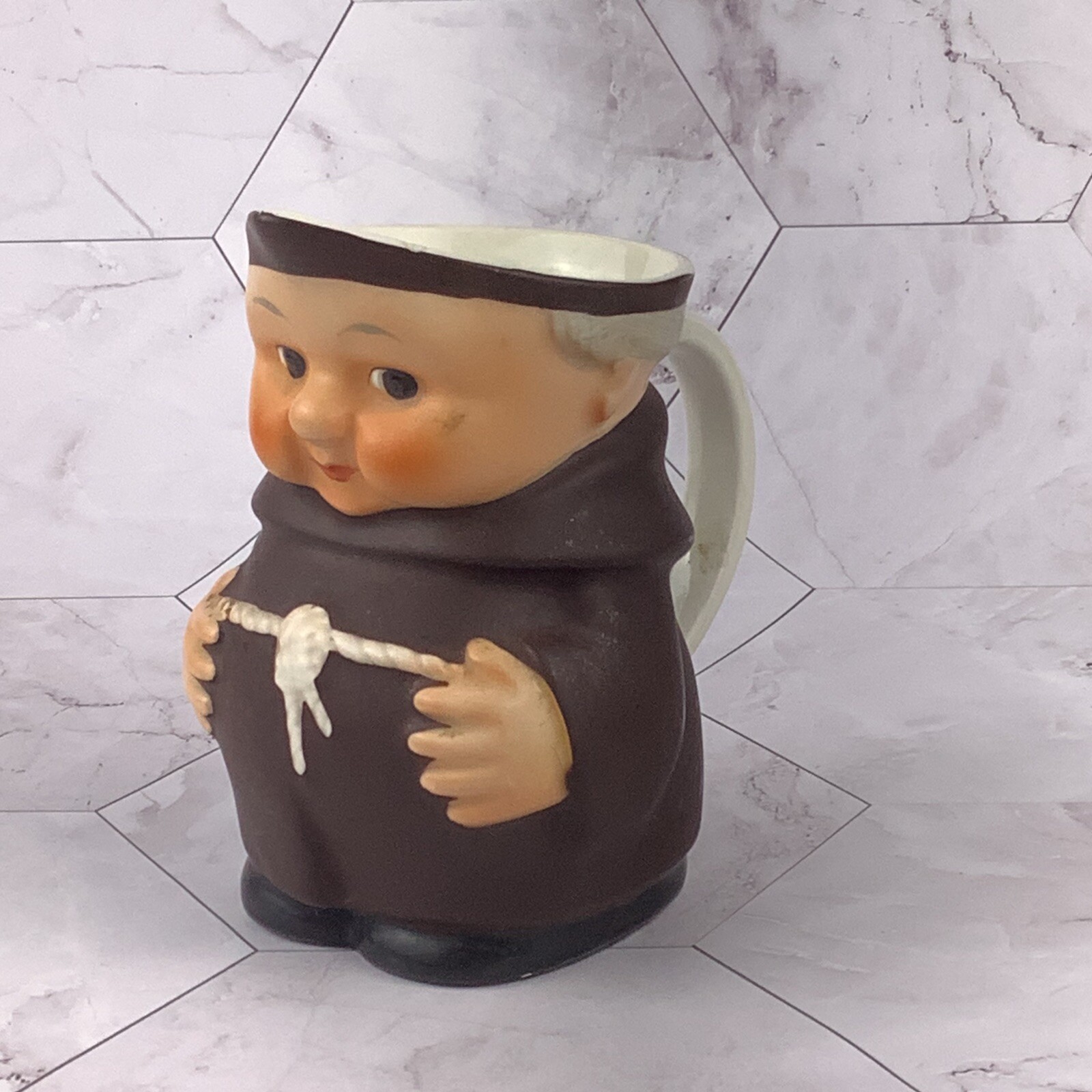 Vintage Goebel Friar Tuck Monk #S 140/0 Creamer Server W. Germany 4” H