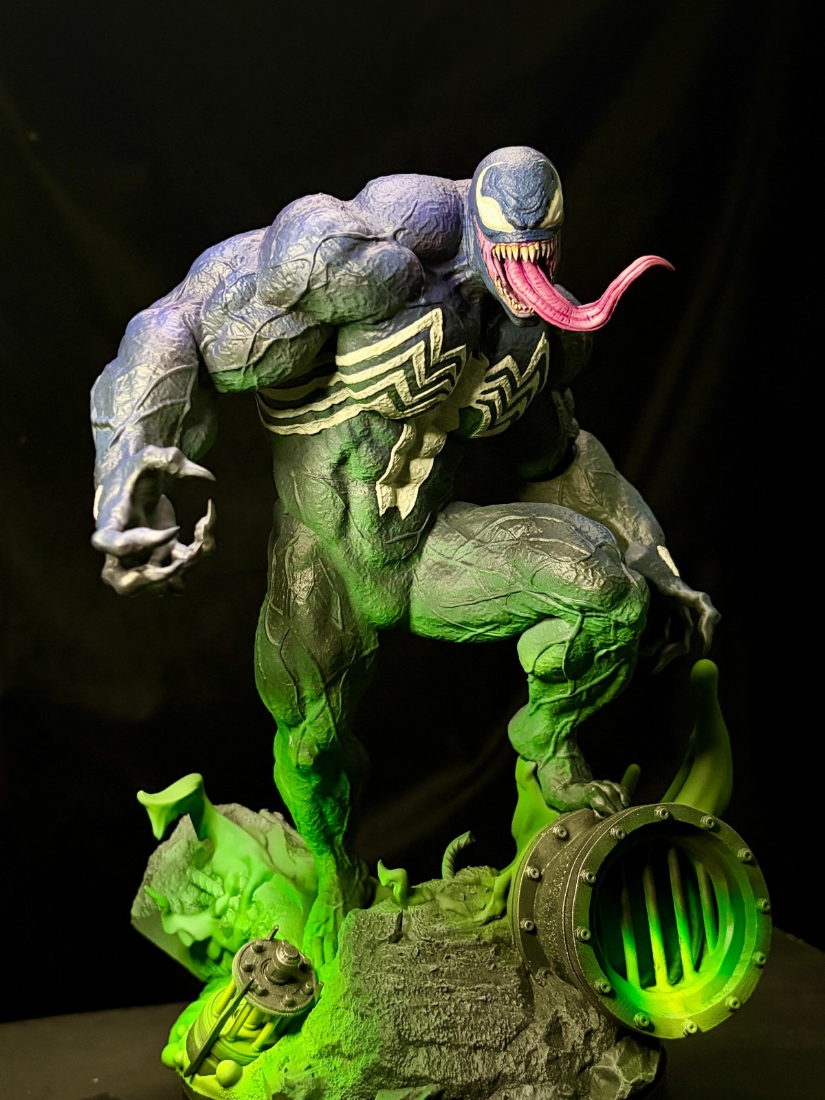 Venom Spider-man Resin 1/6 scale statue professionally painted