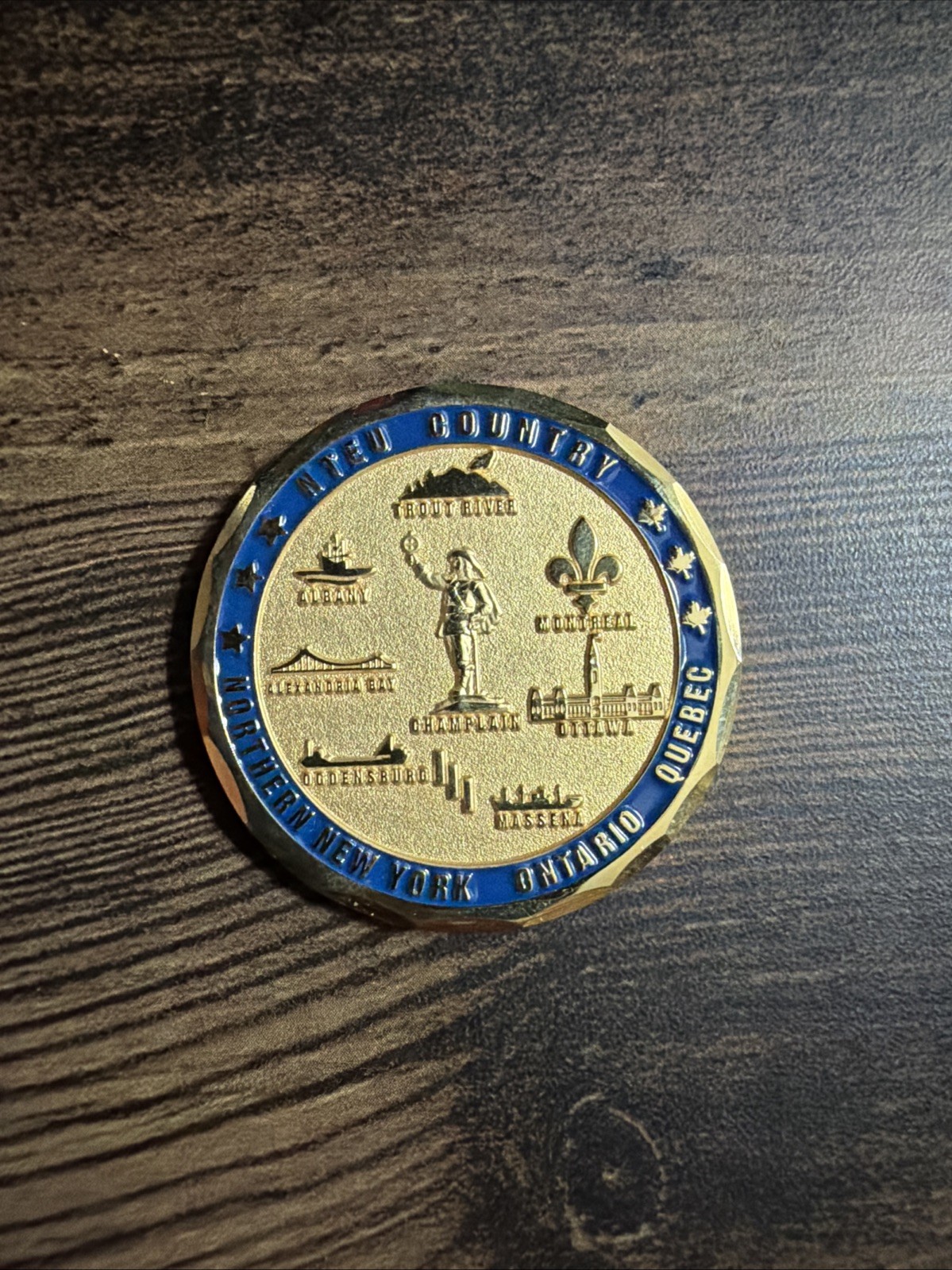 CBP NTEU Chapter 138 US Canada Challenge Coin CBP NTEU Chapter 138 US Canada Challenge Coin