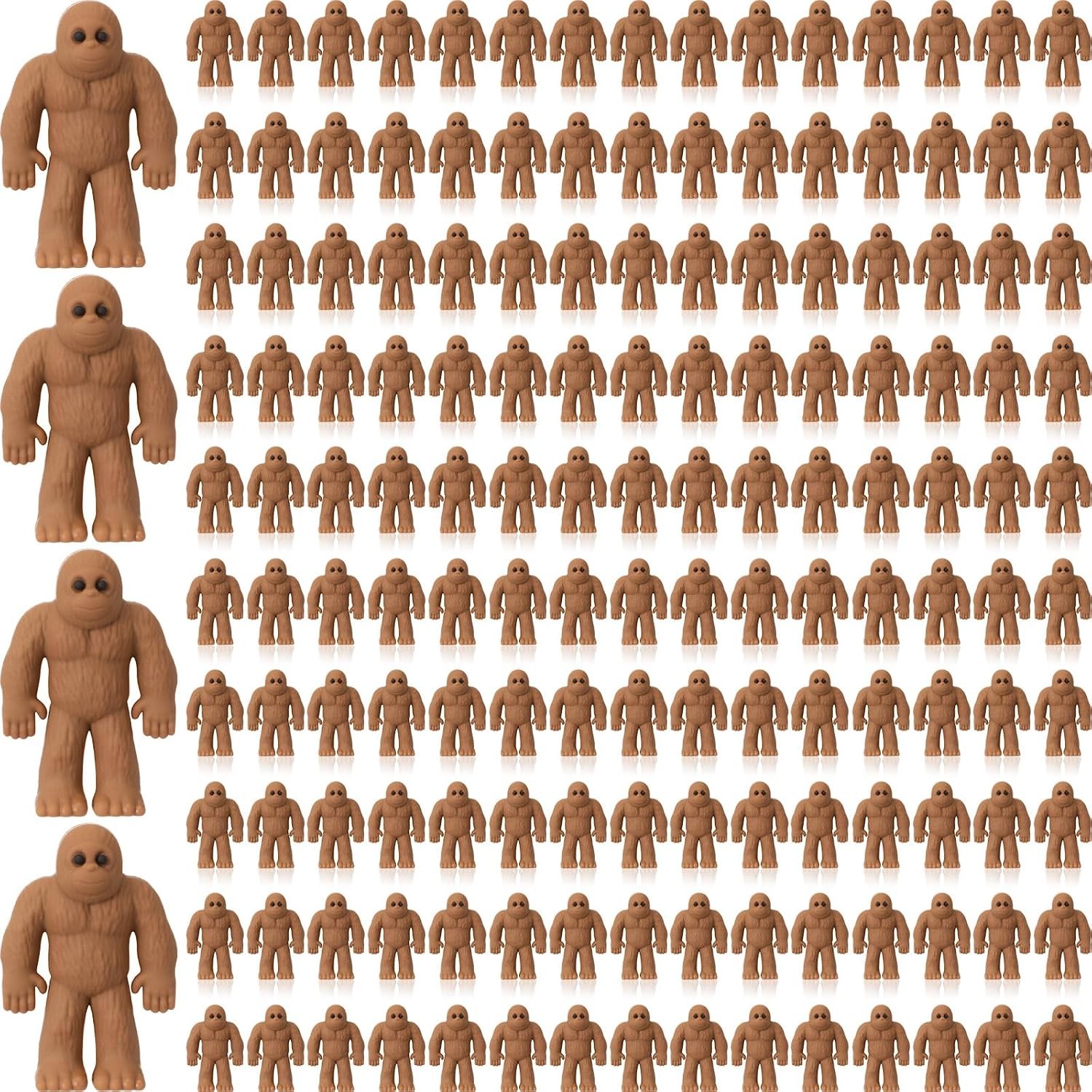 Bigfoot Figurines Classic Mini 25 Pcs Halloween Party Favors Decorations