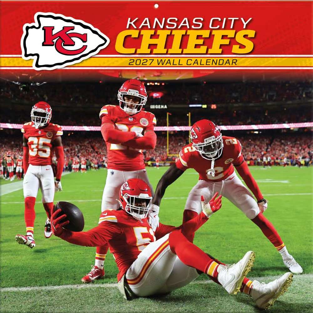 Turner Licensing,  NFL Kansas City Chiefs 2027 Wall Calendar
