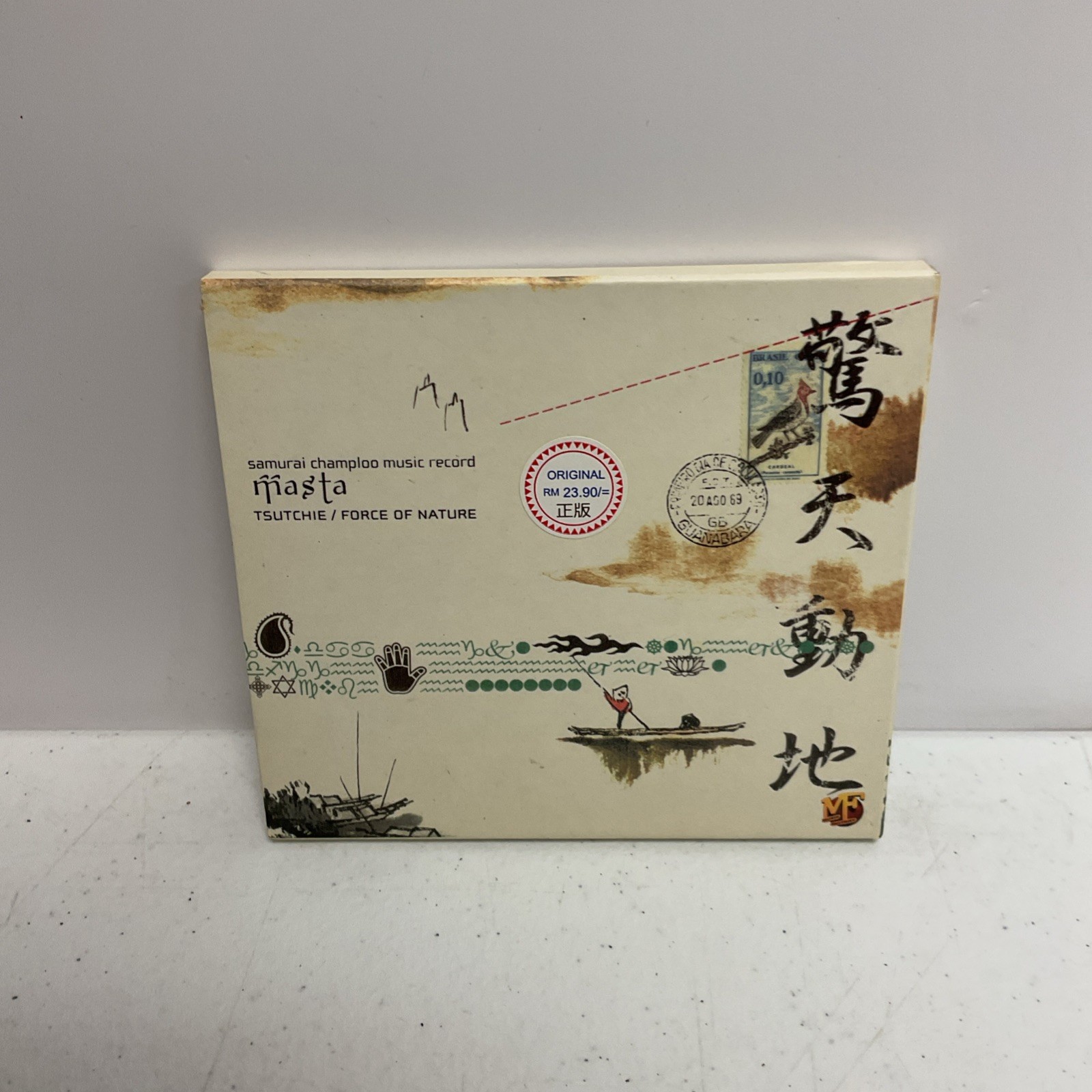 Masta Samurai Champloo Music Record Anime Soundtrack CD Tsutchie/Force Of Nature