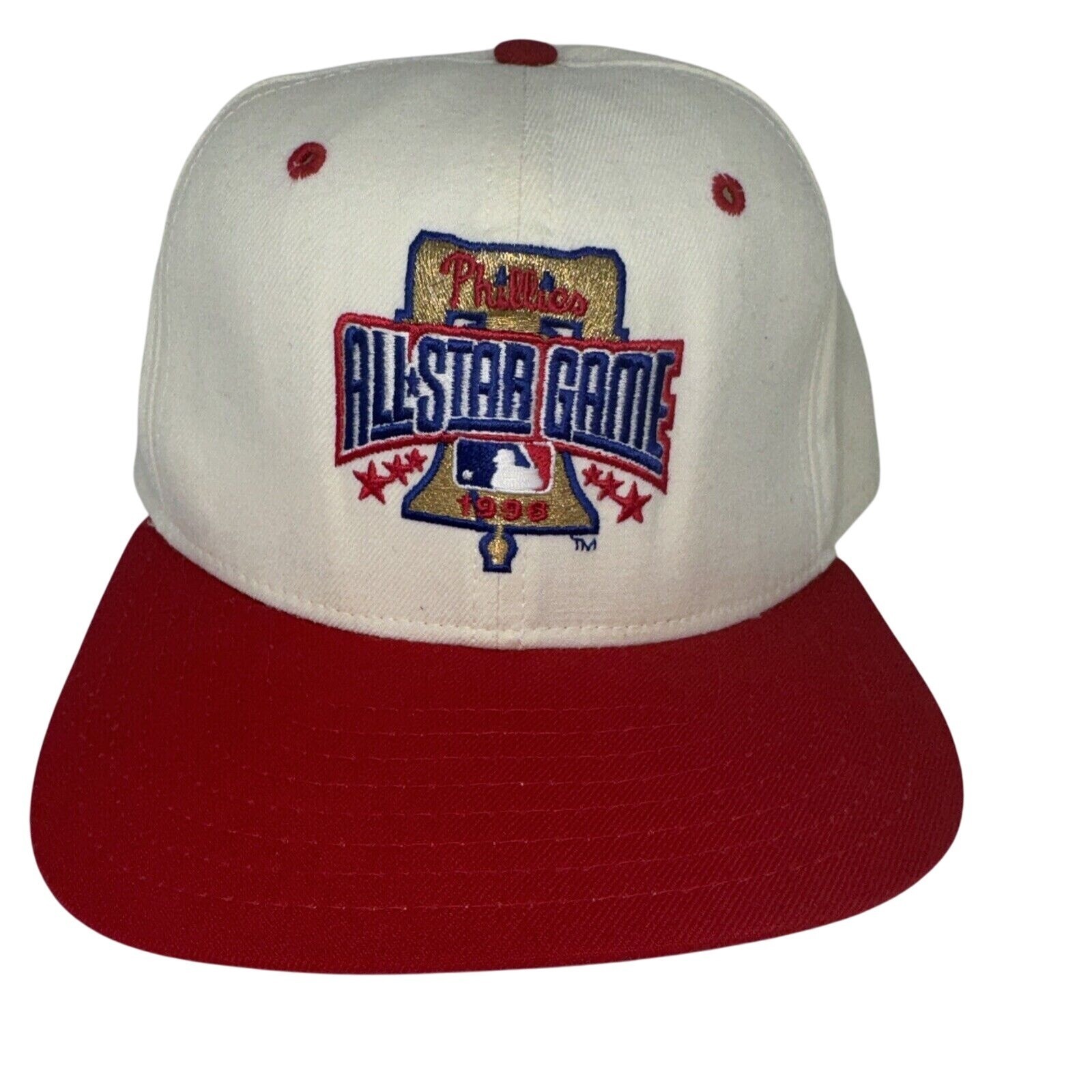 NEW ERA VNTG \'96 Philadelphia Phillies All Star SnapBack Baseball Hat Pro Model NEW ERA VNTG \'96 Philadelphia Phillies All Star SnapBack Baseball Hat Pro Model