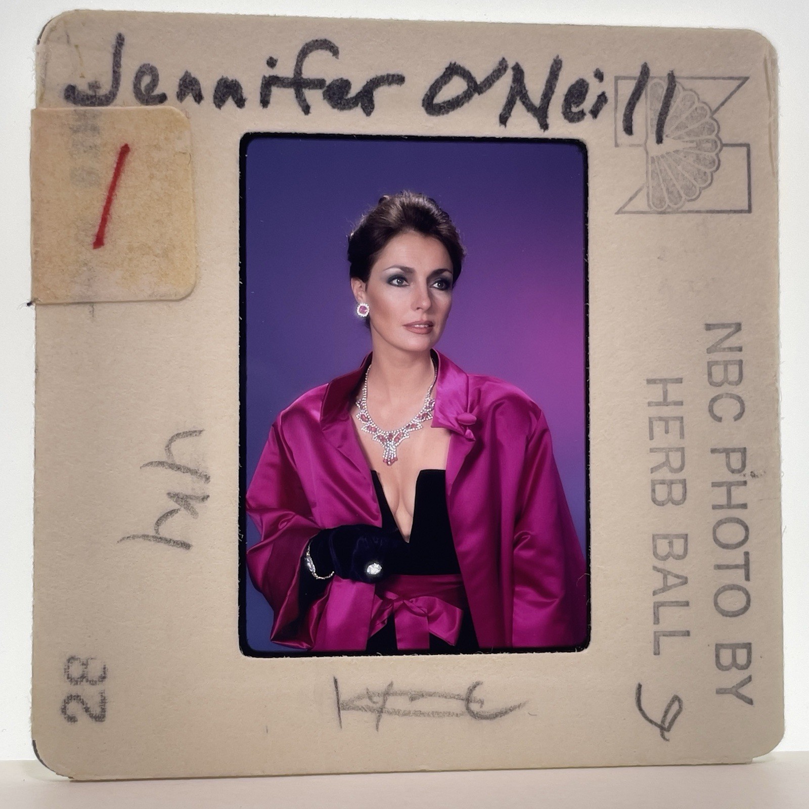 Vintage 35mm Slide of Jennifer O'Neill Actress #6