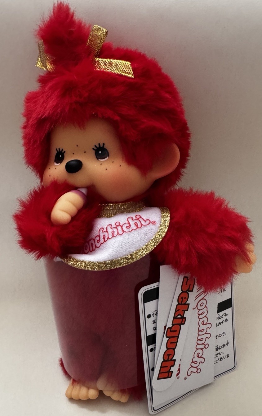 Monchhichi Kiddyland 80th Anniversary Edition Doll Red Girl By Sekiguchi Japan Monchhichi Kiddyland 80th Anniversary Edition Doll Red Girl By Sekiguchi Japan