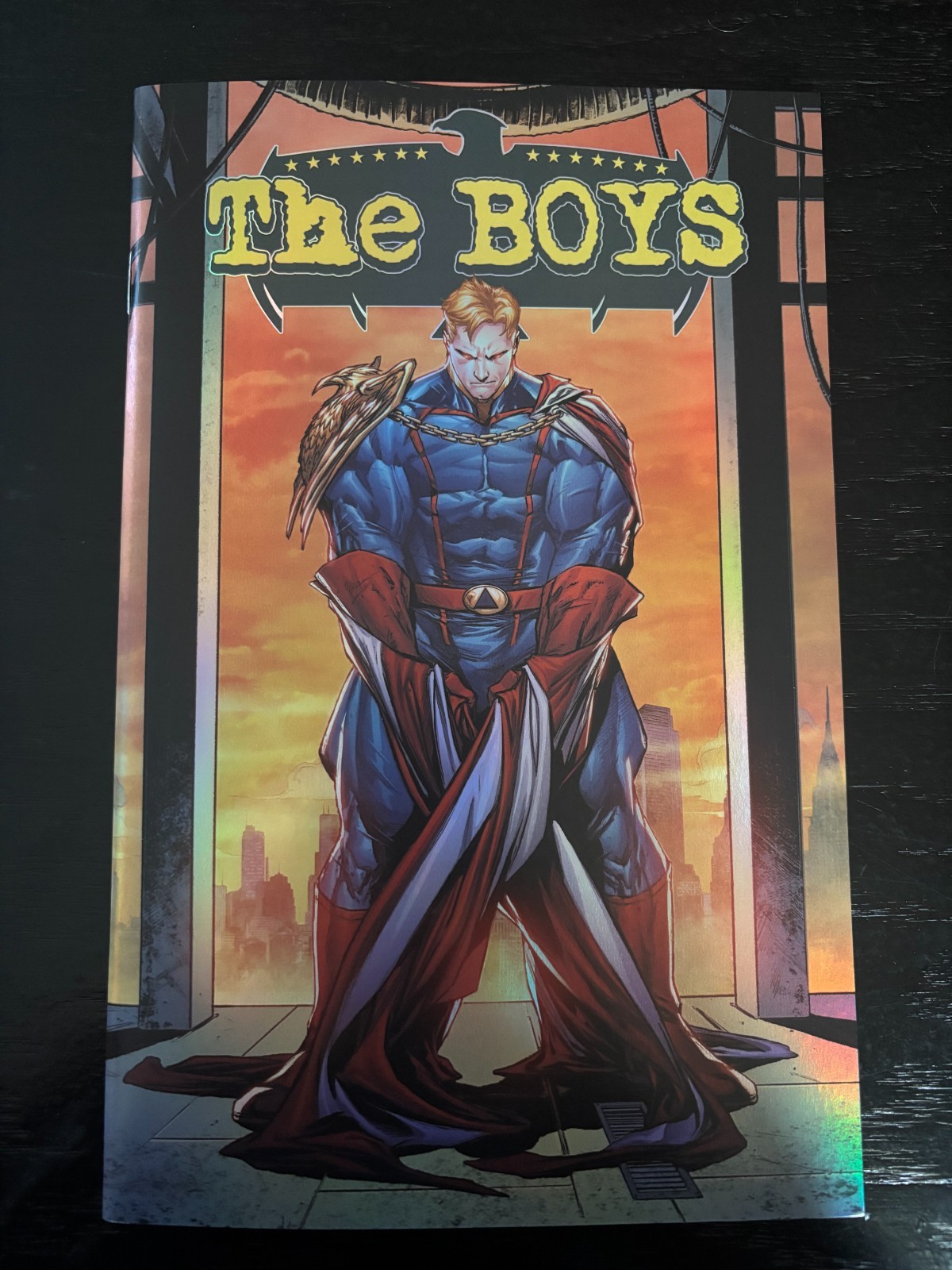 The Boys #1 Homelander foil variant NM to NM+