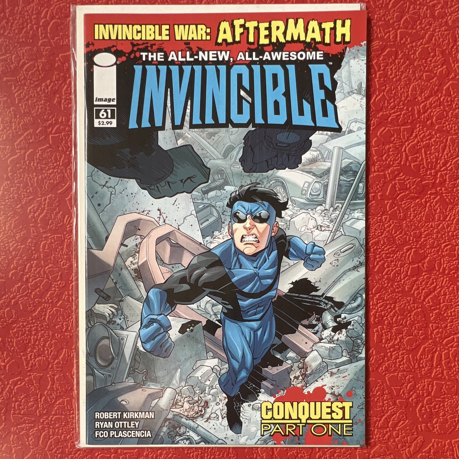 Invincible 61 First Print 2009 Image Comics Kirkman 1st Conquest Key NM Wow