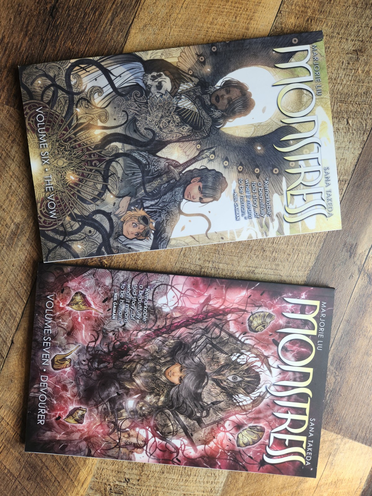 Monstress Vols 6 & 7 First Printing, Signed by Majorie Liu
