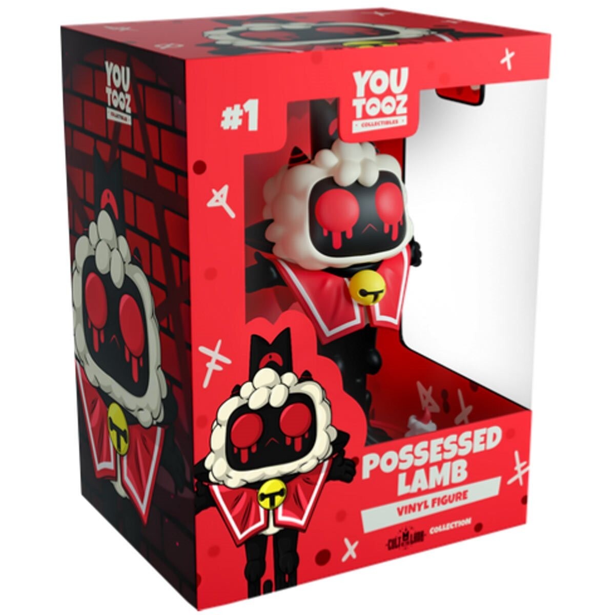 Youtooz:  Cult of the Lamb Collection: Possessed Lamb Vinyl Figure #1