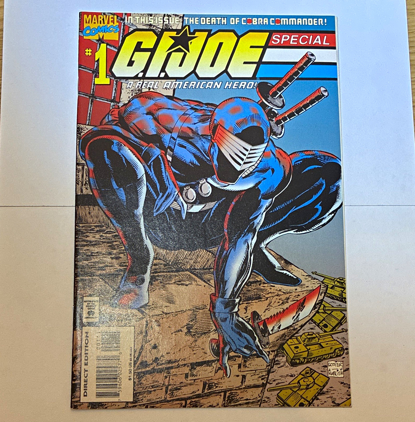 G.I. Joe Special #1 (1995) Cobra Commander RARE See Photos McFarlane
