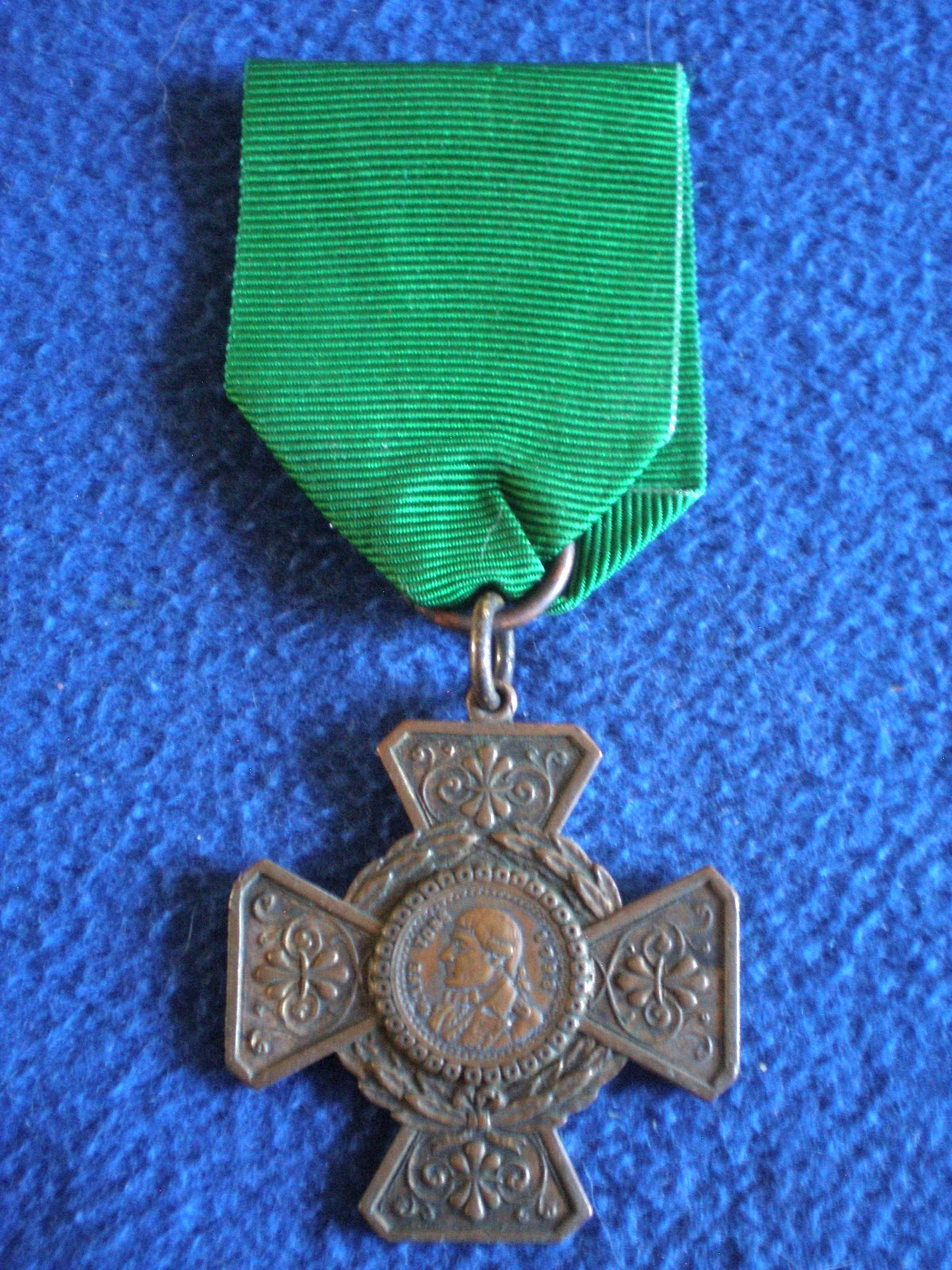 Ireland/U.S.:  Fenian Brotherhood Wolfe Tone Centenary Cross 1798-1898.