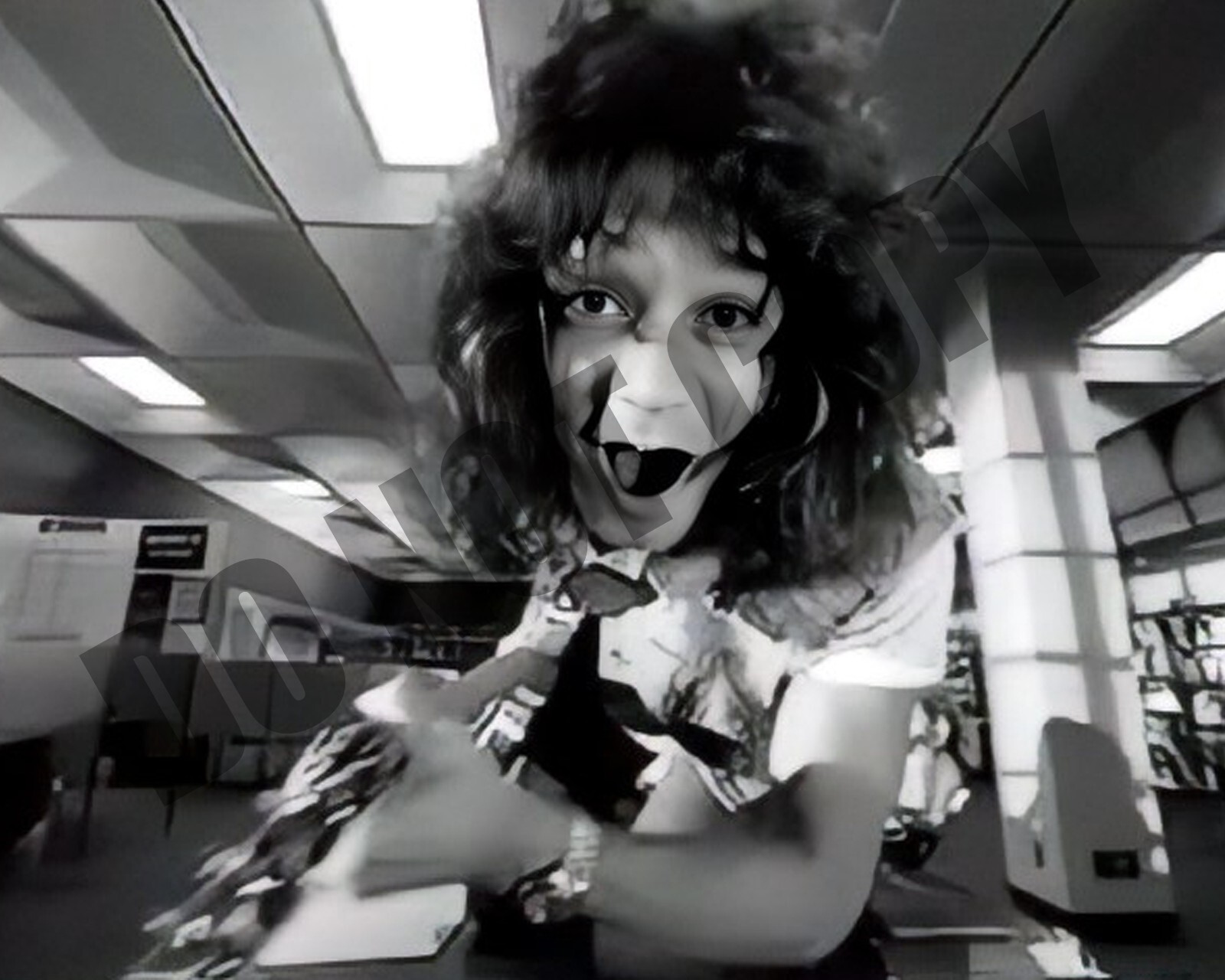 1984 Eddie Van Halen MTV Hot For Teacher Music Video 8x10 Photo