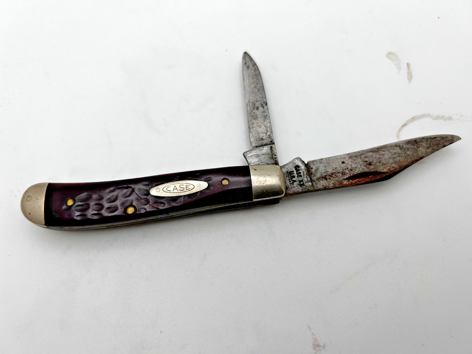 Vintage Case XX 2 Blade Folding Pocket Knife - 3 1/2 Vintage Case XX 2 Blade Folding Pocket Knife - 3 1/2