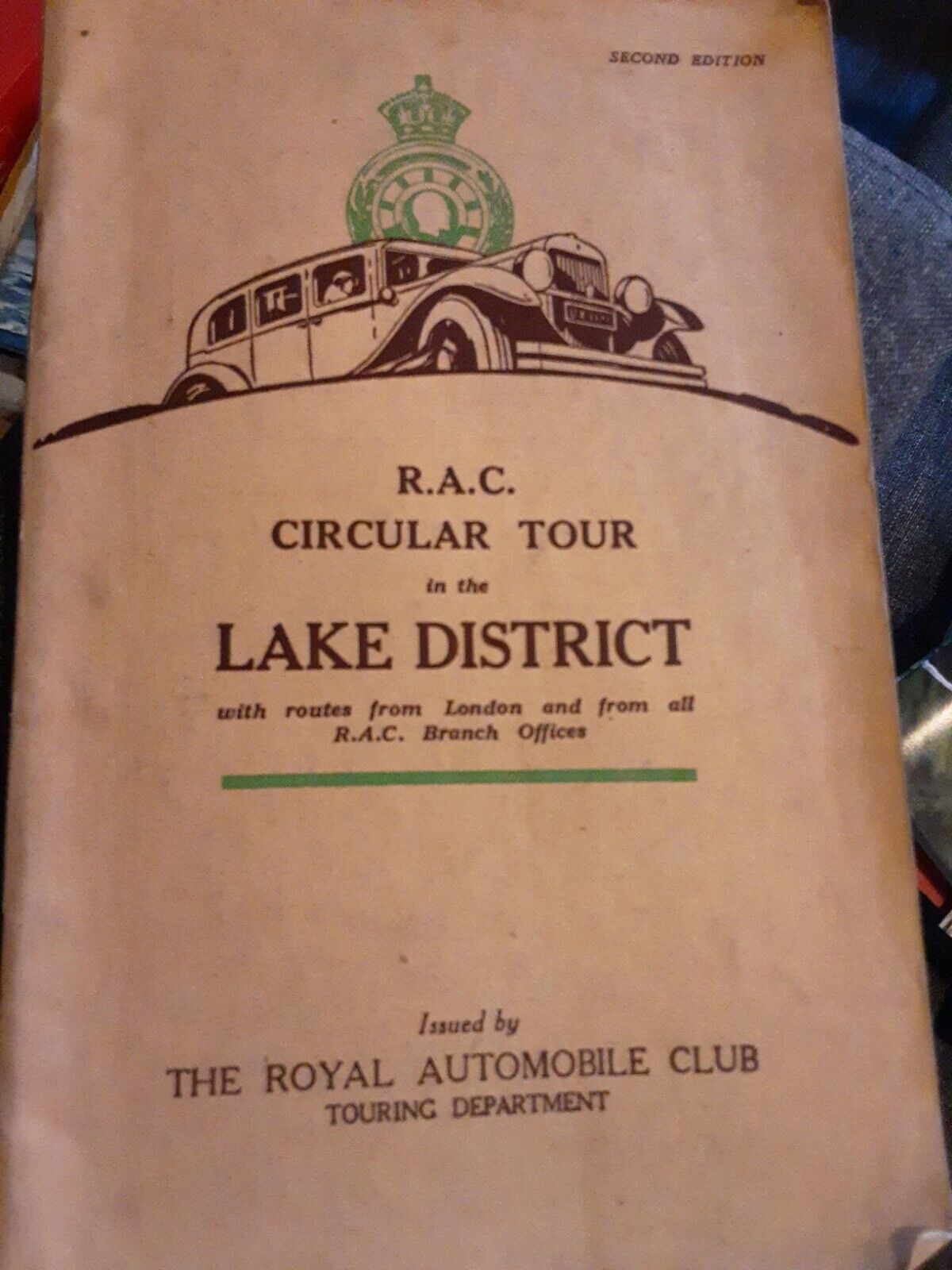 R.A.C Circular Tour of the Lake District, Second Edition Id: C5