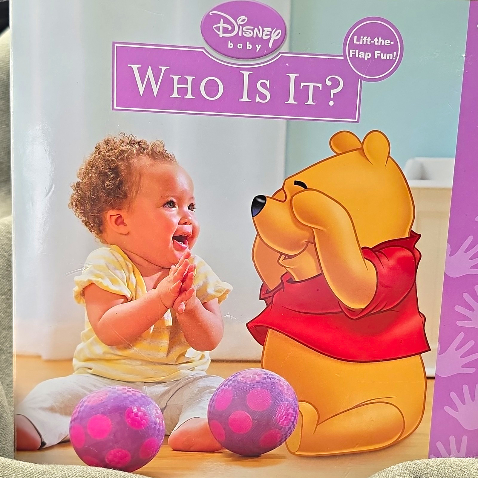 Disney Baby Winnie the Pooh Who Is It? Lift-the-Flap Fun Board Book 2010 Disney Baby Winnie the Pooh Who Is It? Lift-the-Flap Fun Board Book 2010