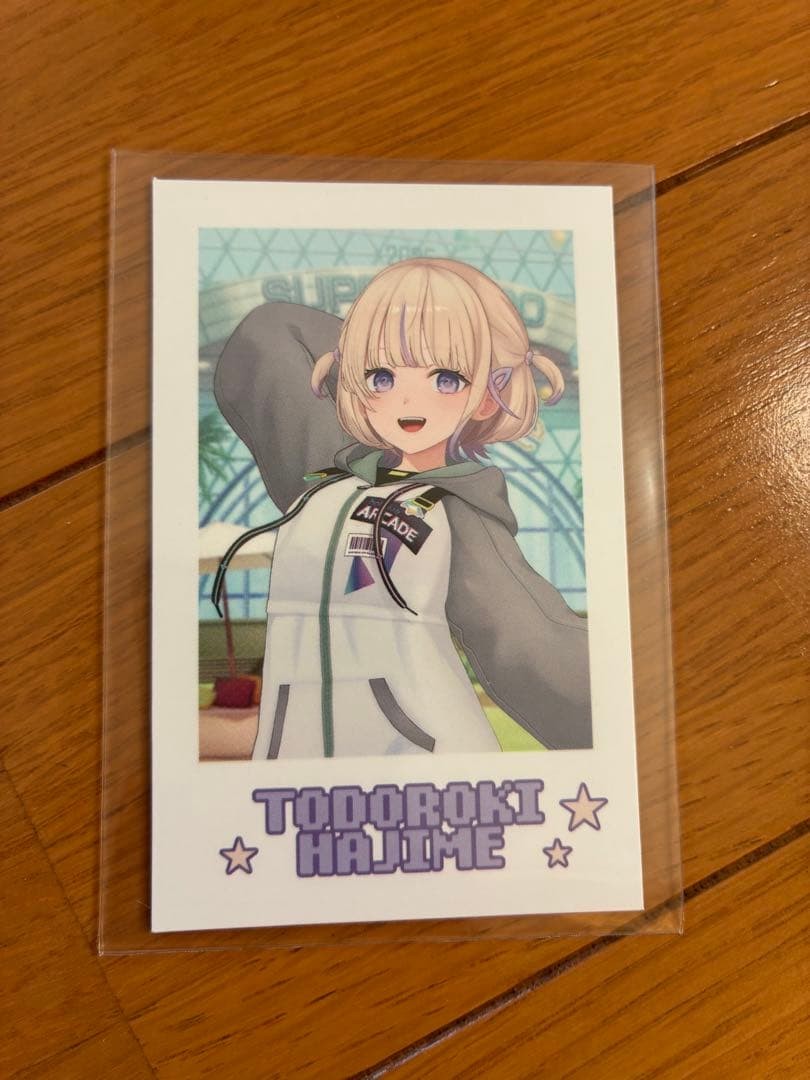 Hololive Hololive Expo Instax Style Card Hajime Todoroki Used [Age 13+]