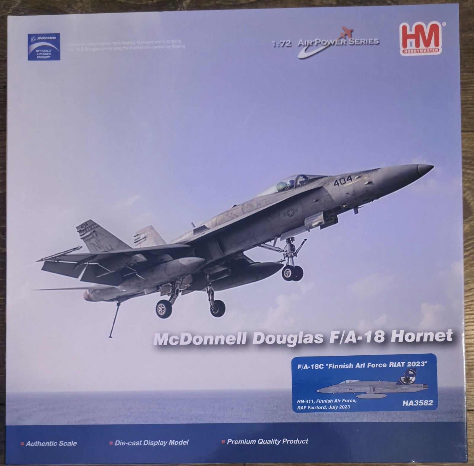 Hobby Master 1:72 Finnish Air Force F/A-18 Hornet 2023 RIAT Display 1/72 Model