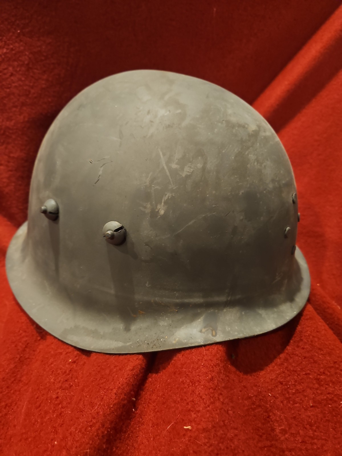 Danish M39 Denmark Royal Guard WW2 Helmet Woth Original Liner With Markings