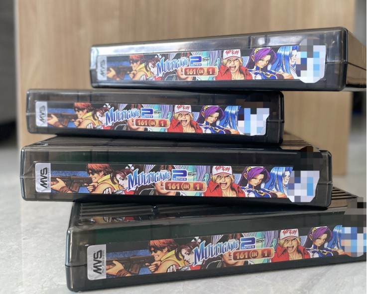 New version MVS SNK 161 in 1 Multi games cartridge NEO 161 card V2 Version