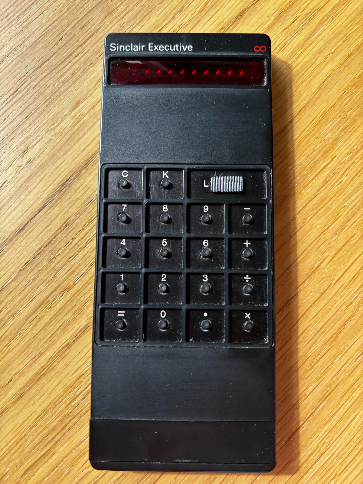 Sinclair Executive Calculator 1973 LED Calculator Case Instructions Mk3 Vintage