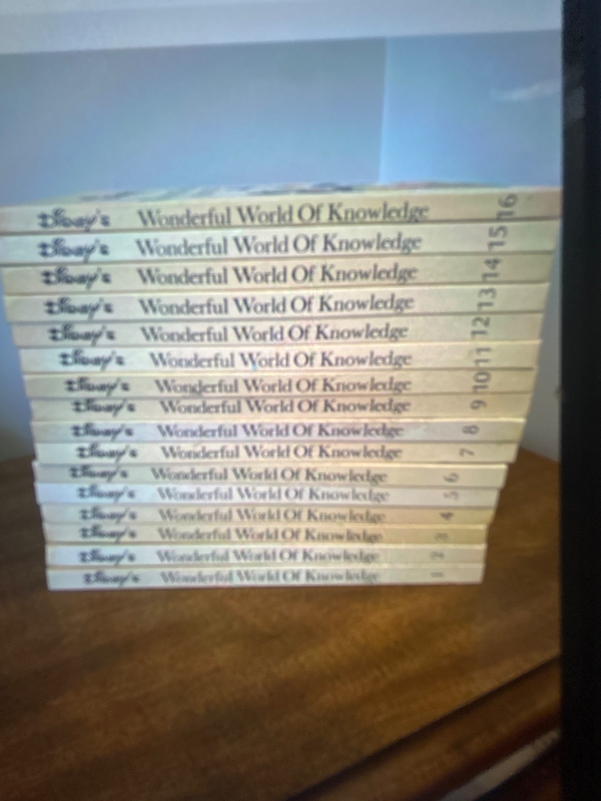 Disney\'s Wonderful World of Knowledge Encyclopedia Nice Set 1-20, VTG 70s