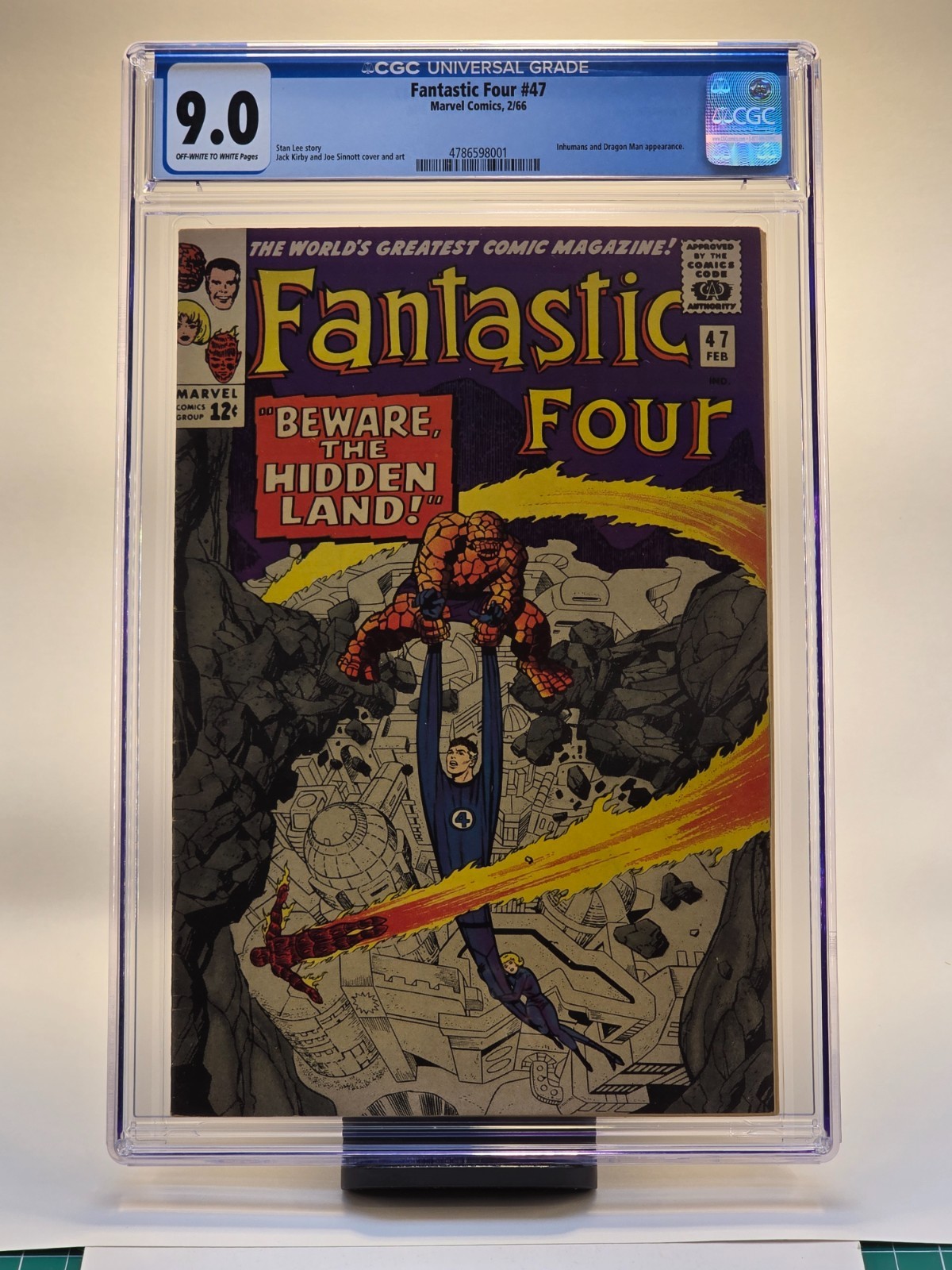 FANTASTIC FOUR #47     (Marvel Comics February 1966)  CGC 9.0 NEW SLAB
