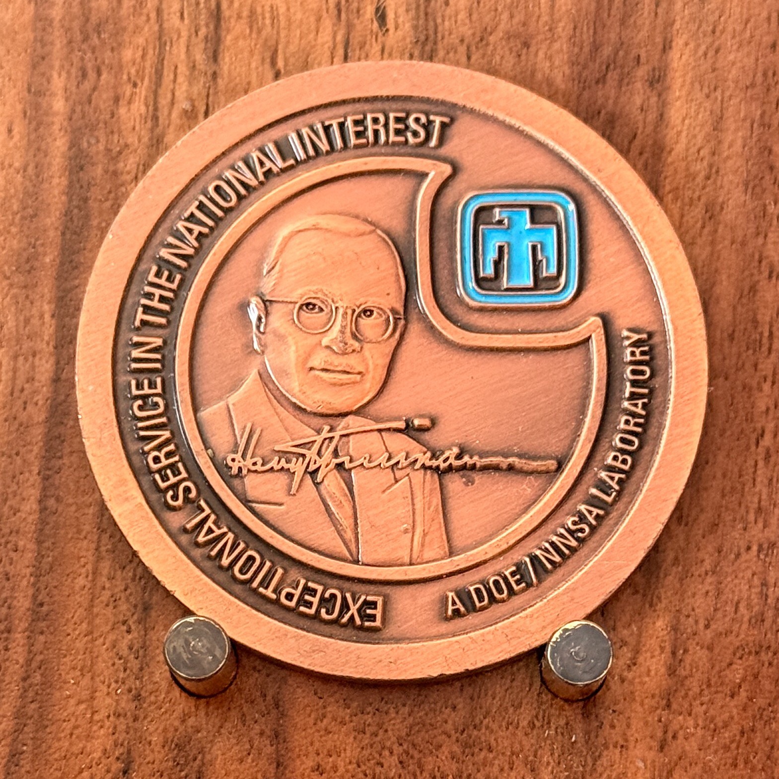 Sandia National Laboratories DOE NNSA Copper Eagle Challenge Coin  1#47