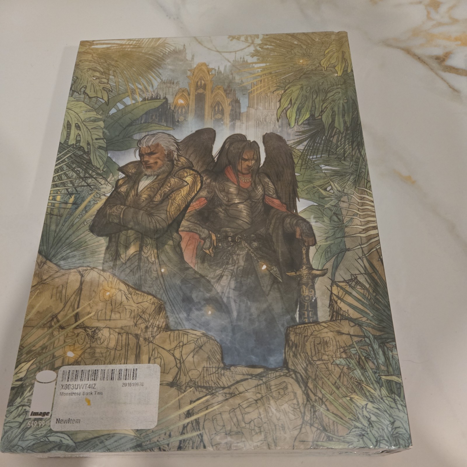 MONSTRESS DELUXE HC EDITION VOL # 1 2  Hardcover Book 2 is sealed Book 1 is not