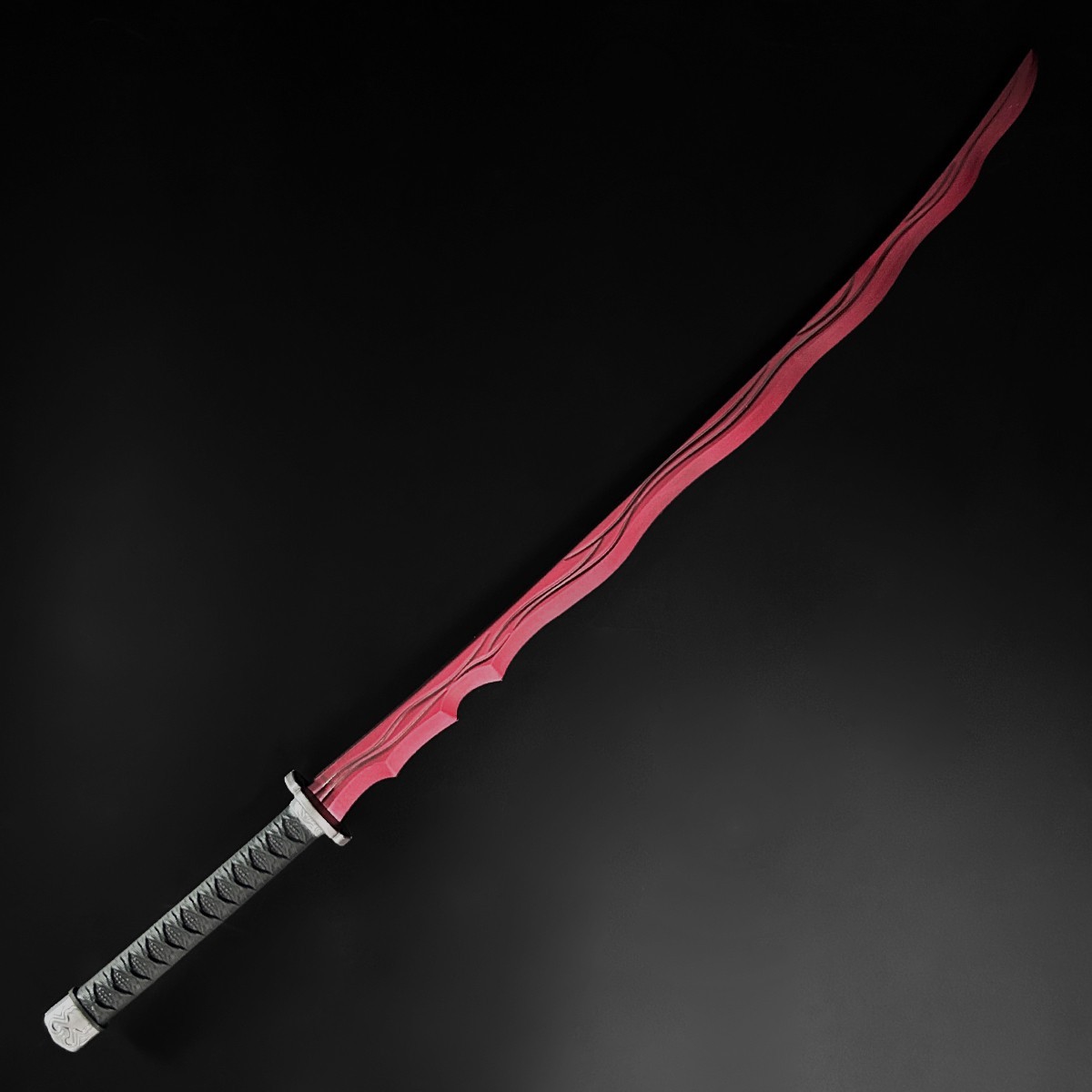 41 Inch Foam Elden Style Crimson Blood River Samurai Katana Prop fantasy sword
