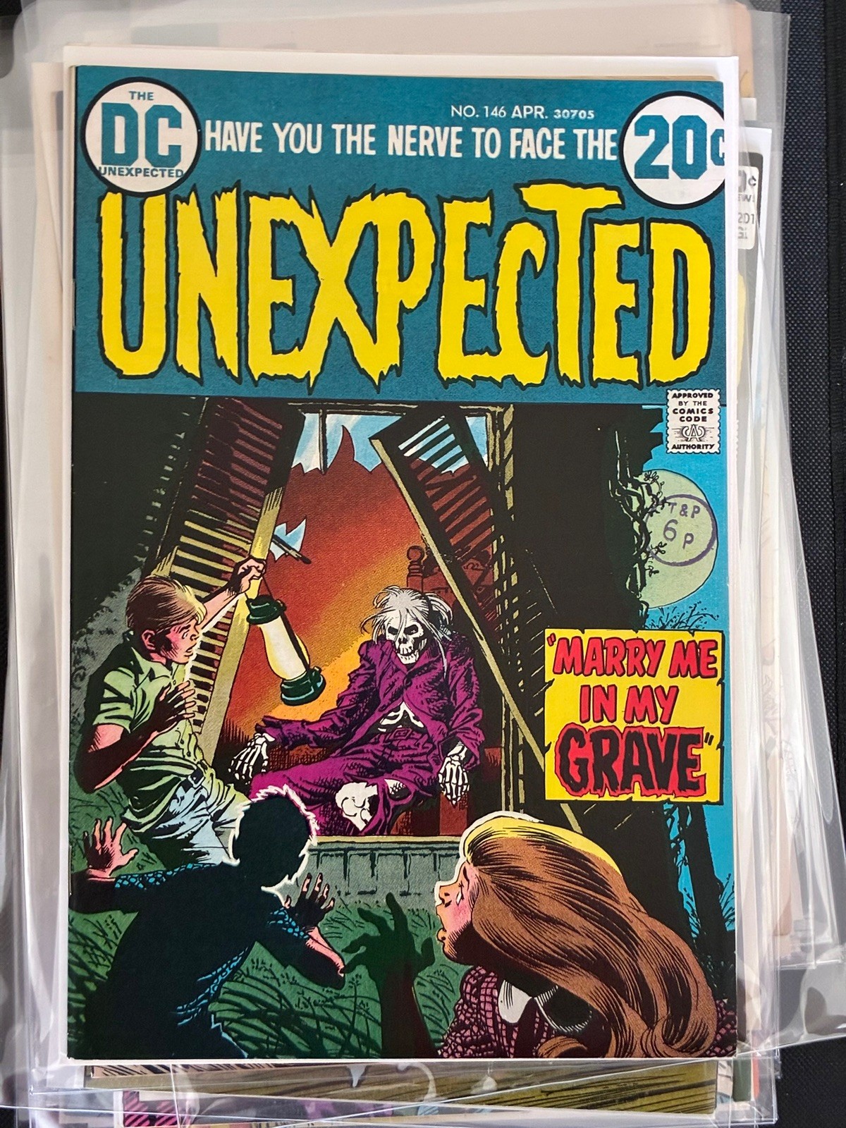 Unexpected #128 1971 VF 8.0 8.5 high grade dc horror oww