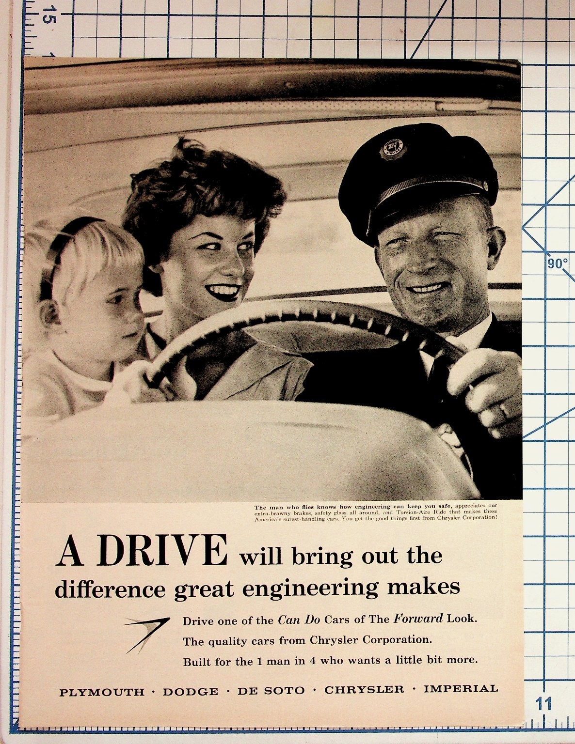 Vintage Chrysler Imperial Car Ad Print 1950s Plymouth Dodge De Soto Family Auto Vintage Chrysler Imperial Car Ad Print 1950s Plymouth Dodge De Soto Family Auto