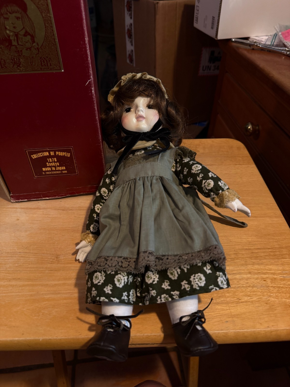 Claudie et Claude 1976 Sankyo Japan Music Box PLAYS \