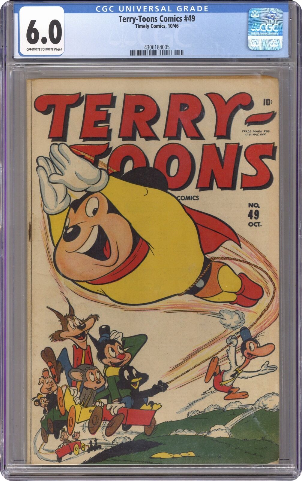 Terry-Toons Comics #49 CGC 6.0 1946 4306184005