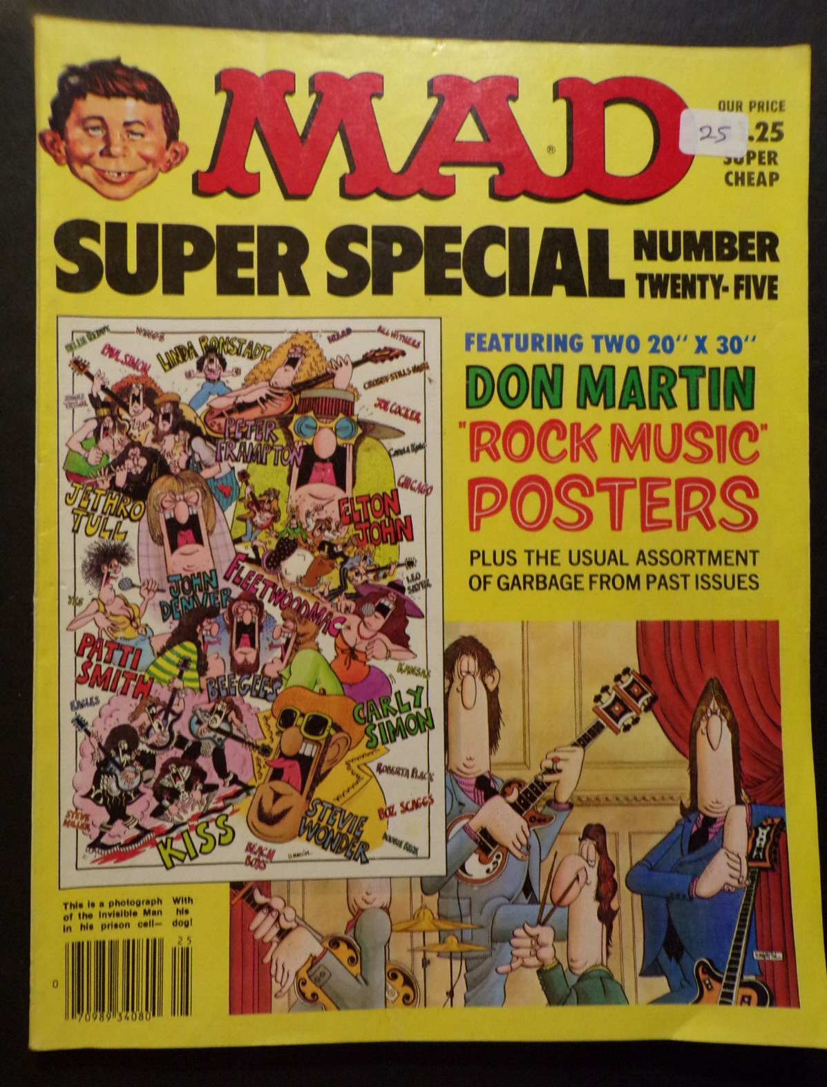 Mad Magazine Special #25 (E.C. Publications 1978) 25, no posters, M4