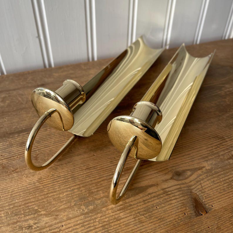 Rare Mid Century Design wall sconce, Candle Holder  2pcs Customisation Available