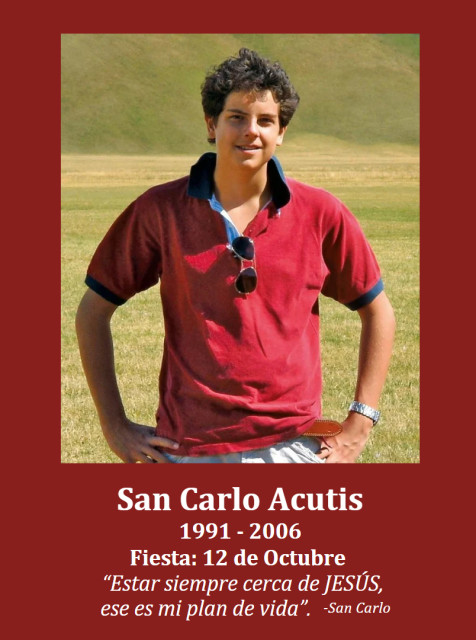San Carlo Acutis SPANISH Prayer Card (5-pack)