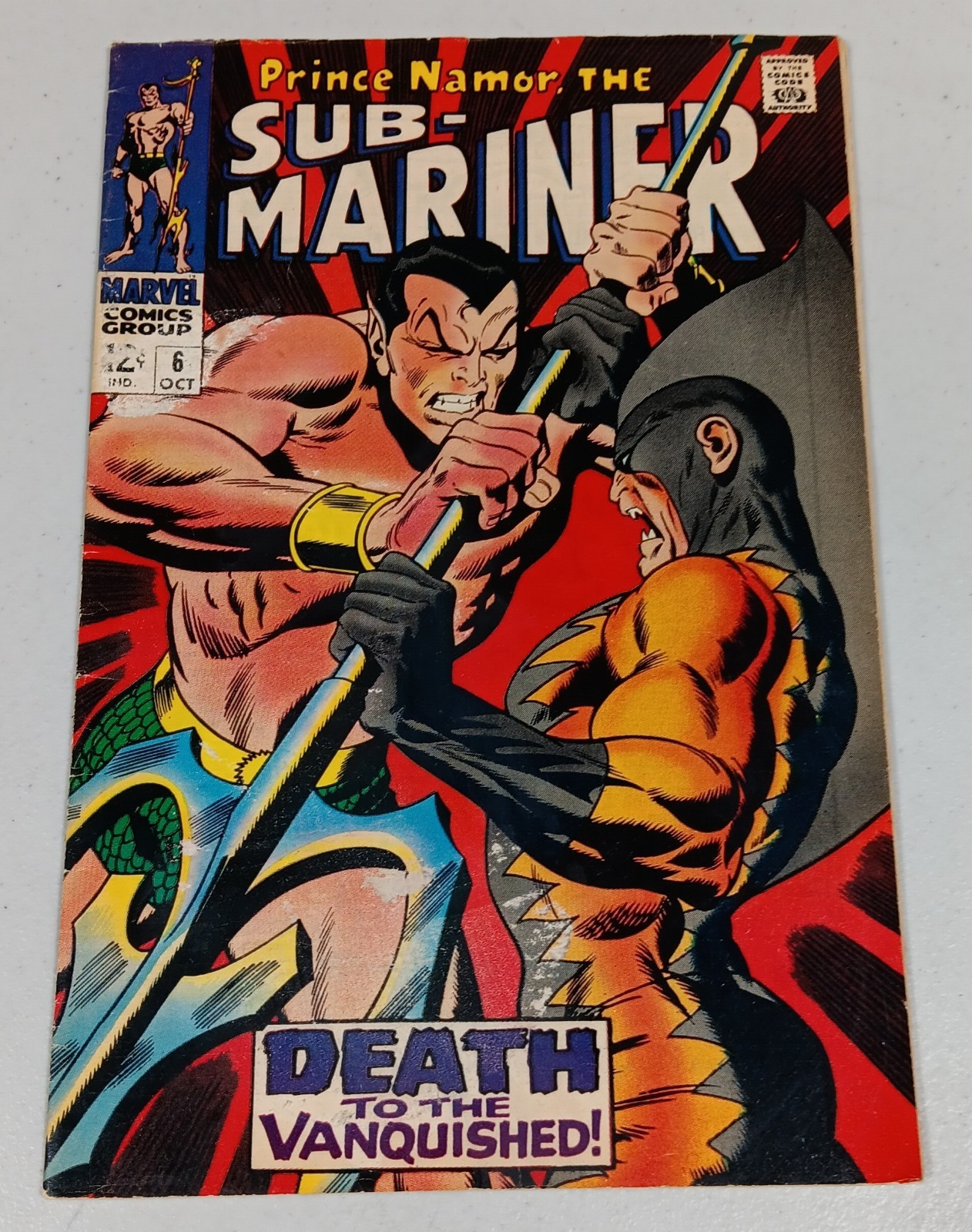 Sub-Mariner #6 - Namor vs. Tiger Shark