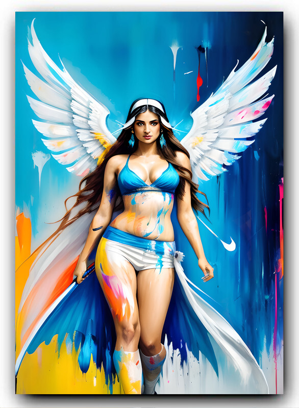 2023 Demons & Deities Nike The Greek Goddess of Victory Trading Card