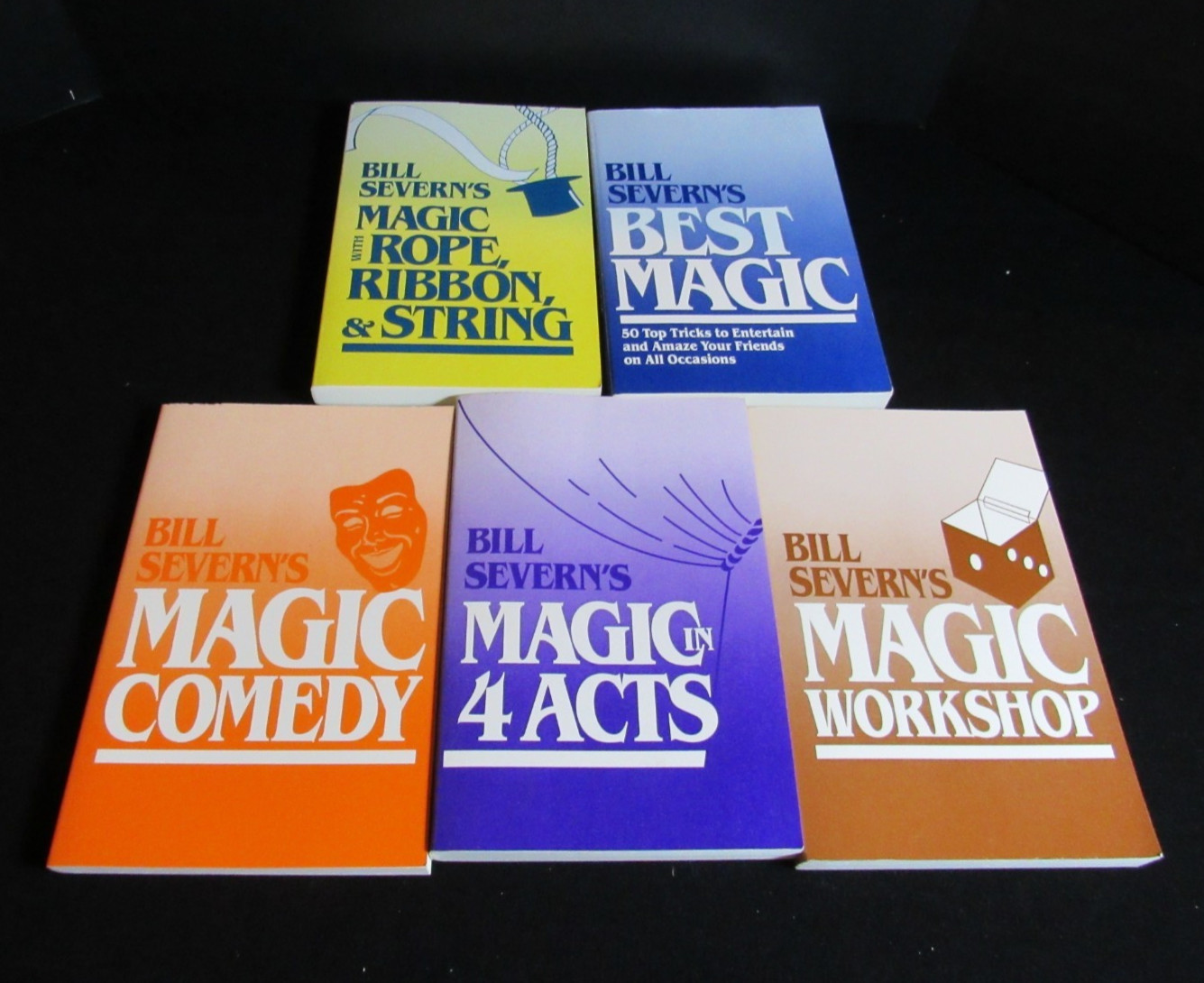 Vintage 1990s Bill Severn's Book Collection