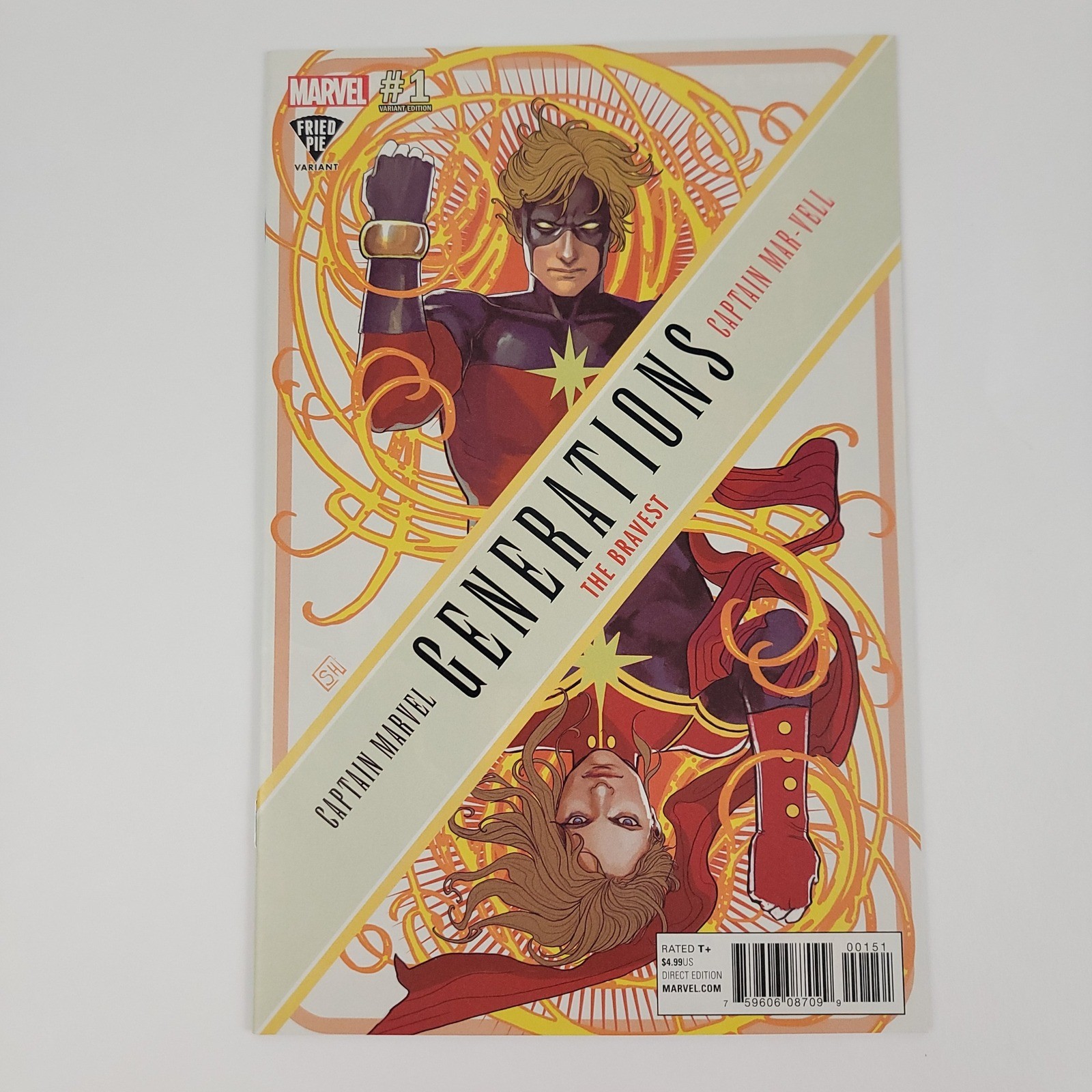 Generations: Captain Marvel & Captain Mar-Vell #1 Fried Pie Variant (2017)