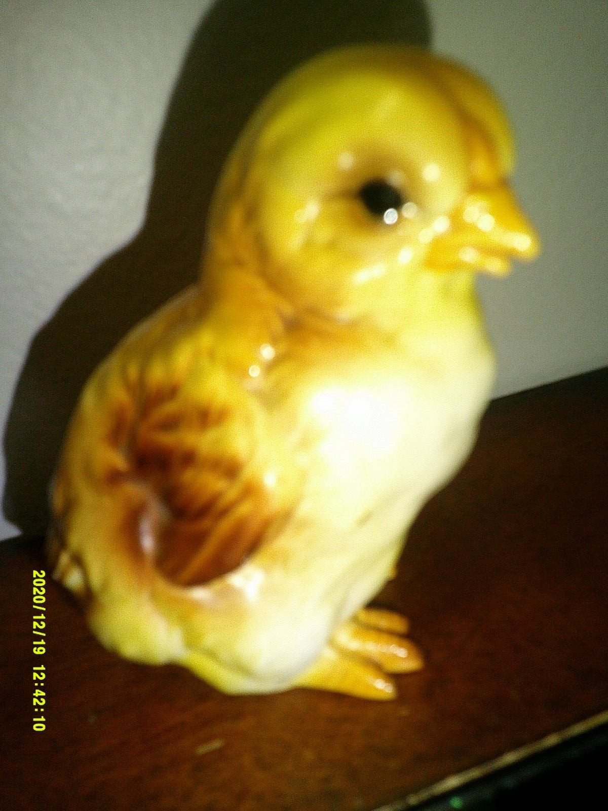 Lefton Vintage Baby Yellow Chick Figurine 3.5\
