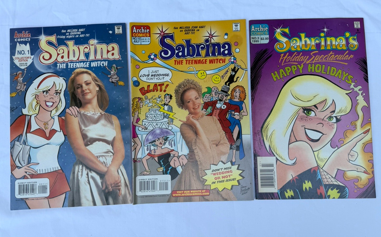Vintage Archie Sabrina the Teenage Witch Comic Book Lot No. 1 15 Holiday Vintage Archie Sabrina the Teenage Witch Comic Book Lot No. 1 15 Holiday