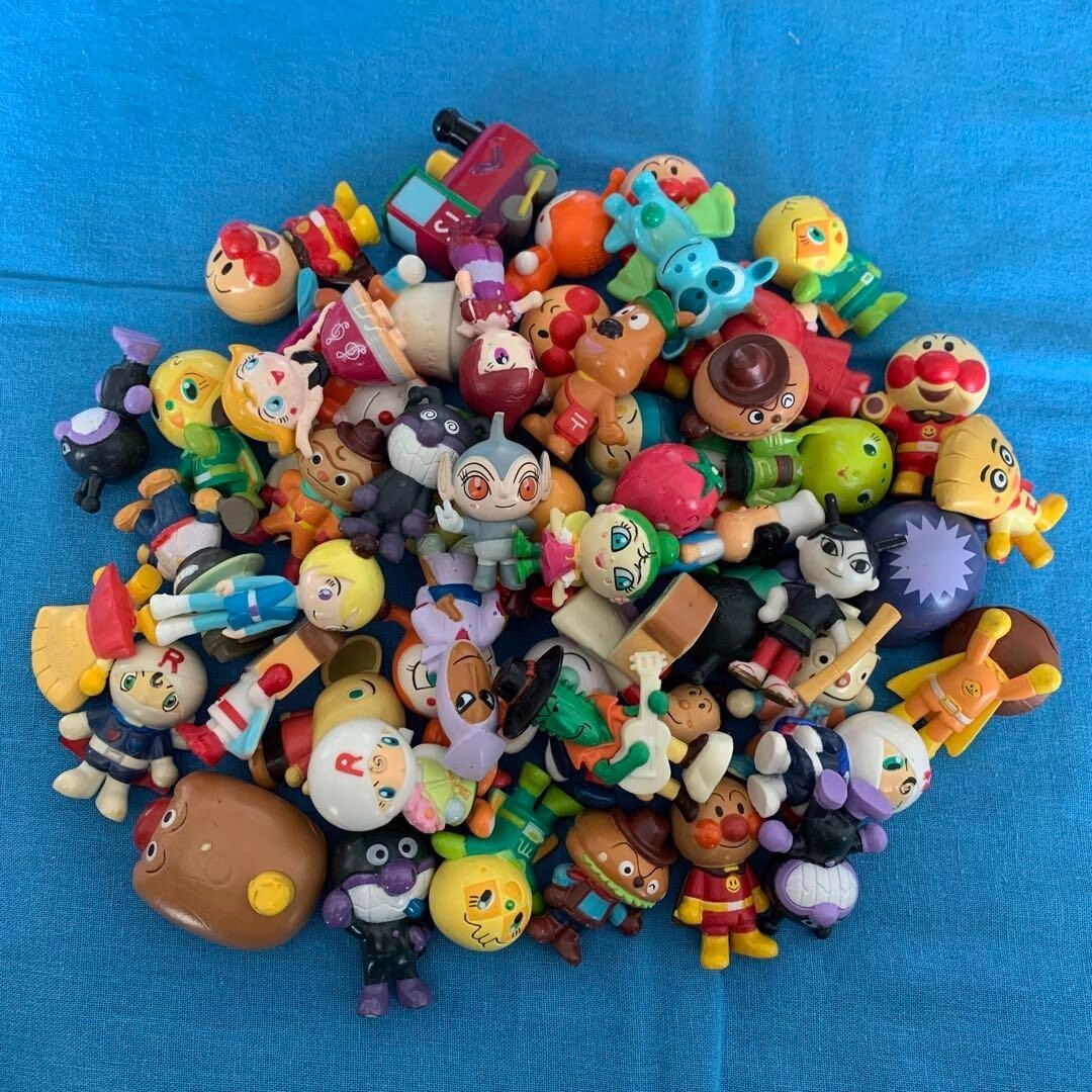 Anpanman Museum Figures set of 55 Figure bulk sale Japan