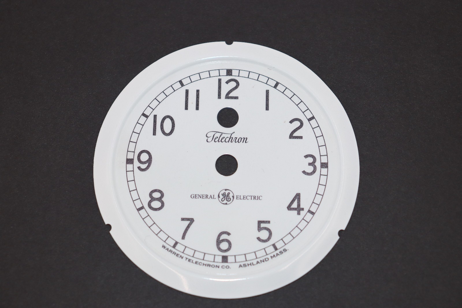 Vintage GE Clock  Face Decal GE Monitor Top Refrigerator  (Decal Only)