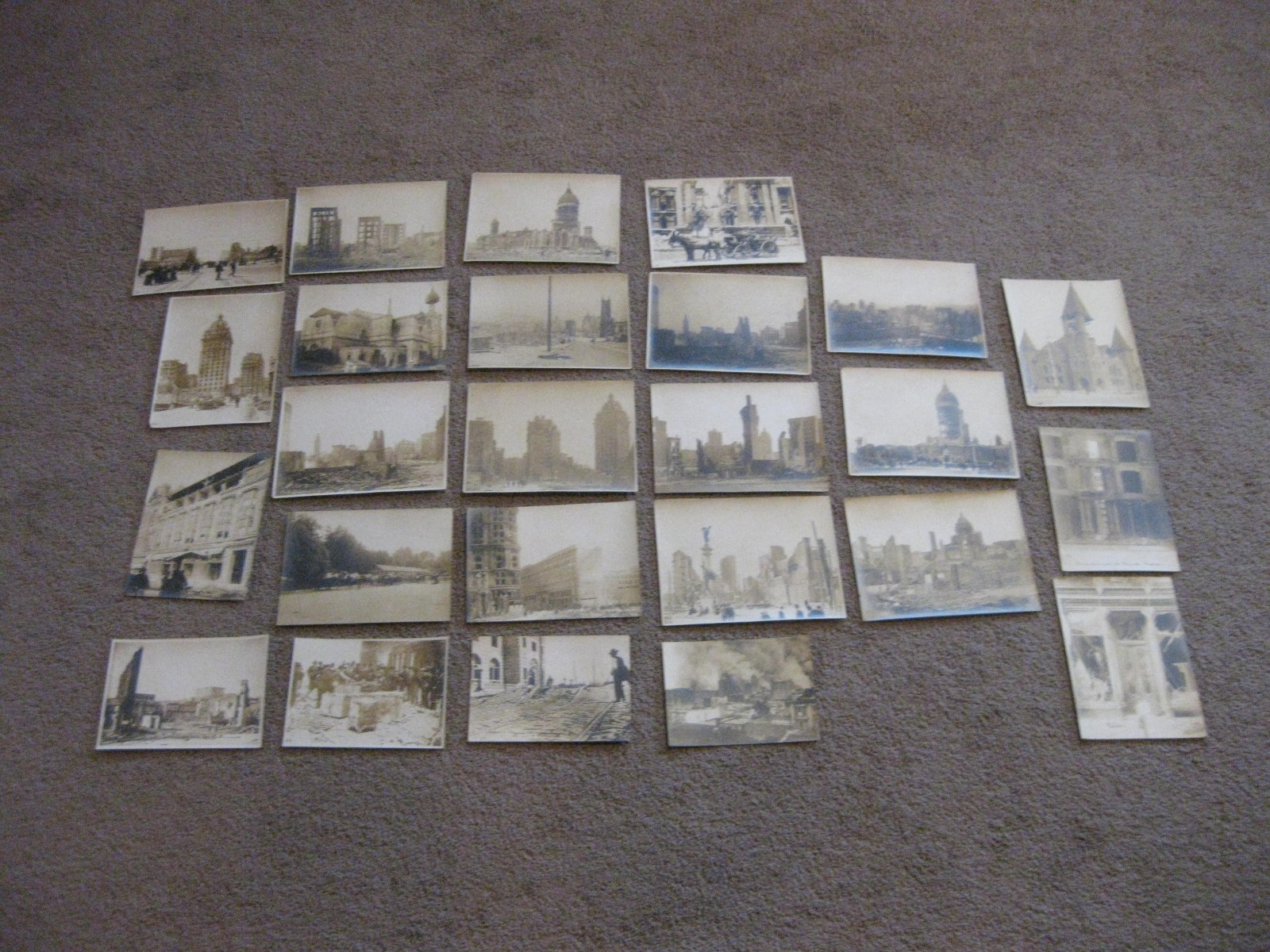 1906 San Francisco earthquake photo's