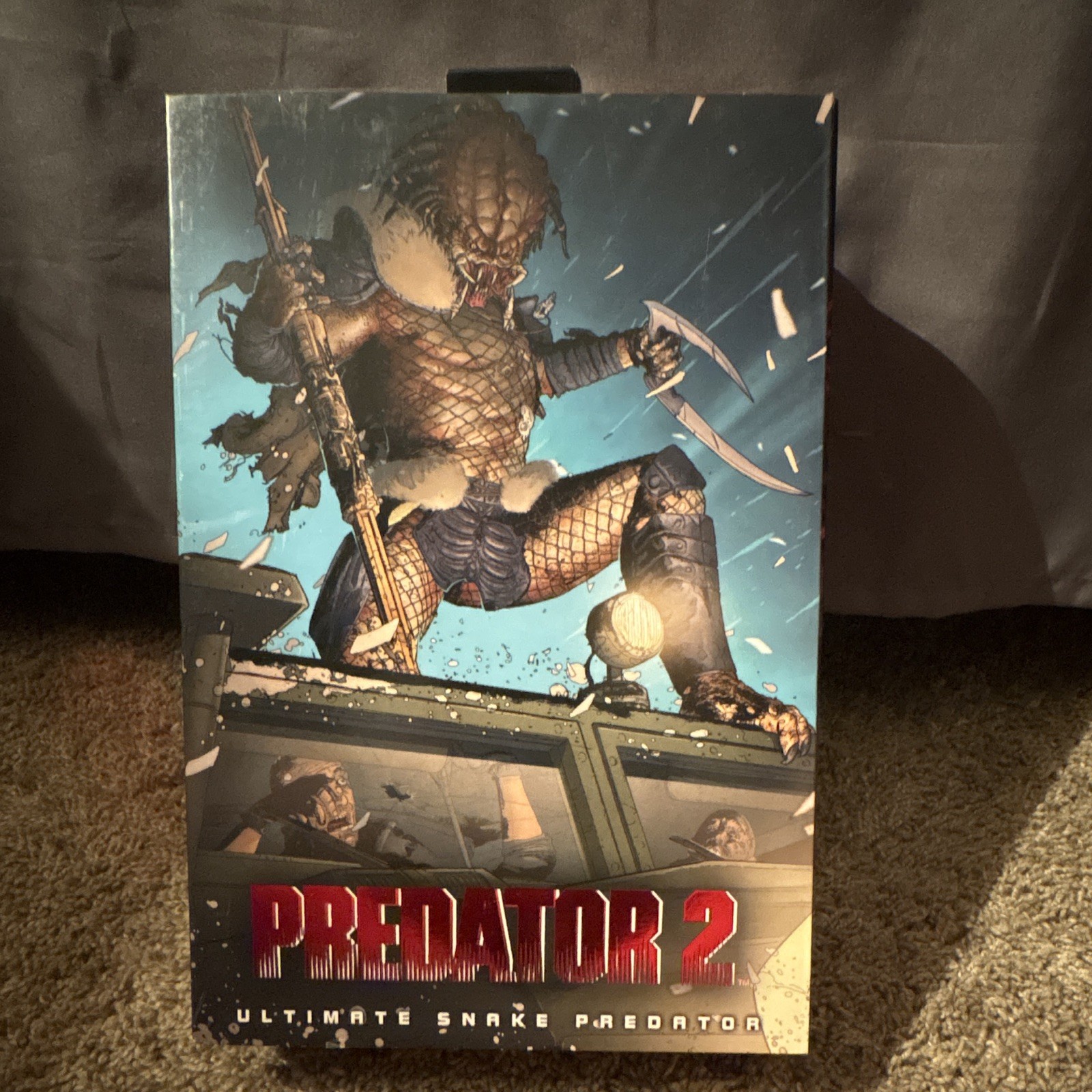 NECA Predator 2 Ultimate Snake Predator figure 30th anniversary edition
